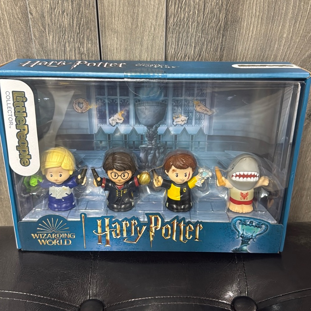 New Harry Potter Little People Collectible Doll Set Of 4 In Unopened Box